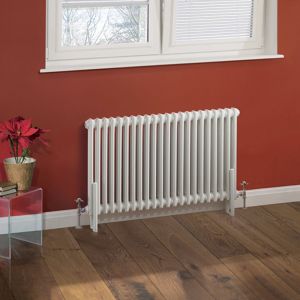 Hudson Reed Radiateur horizontal style fonte Windsor 60 cm x 101,3 cm x 10,5 cm