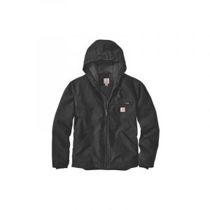 Carhartt Blouson duck sherpa entre 4 et 6 l noir 300 - 400 g blouson 1 pièce(s) coton, polyester, acrylique blouson duck sherpa noir tl - seeds