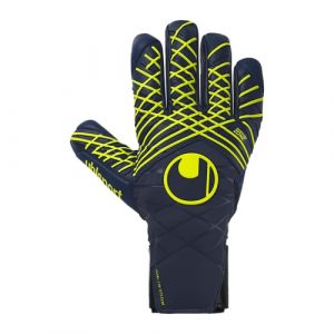 Uhlsport Gants De Gardien Prediction Absolutgrip Hn - Bleu Marine/blanc/jaune Fluo, pointure 8&frac12; - ['Bleu'] - Taille 8&frac12;