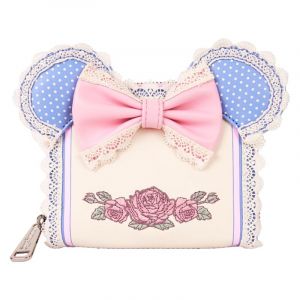 Portefeuille Disney de Mickey & Minnie Mouse - Loungefly - Minnie - Fleur & Dentelle avec Oreilles - pour Femme - multicolore
