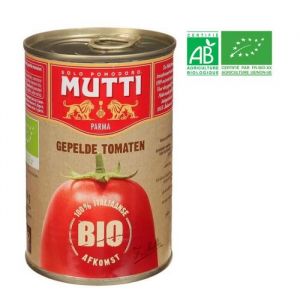 Mutti Tomates Pel&eacute;es Bio - 400 g