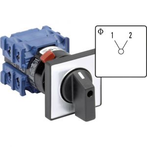 Kraus & Naimer Inverseur CH10 A220-600 FT2 20 A 1 x 60 ° gris, noir 1 pc(s)