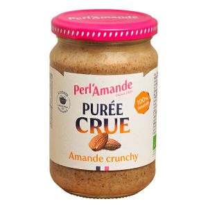 Perlamande Purée crue Crunchy Amande complète bio 300g