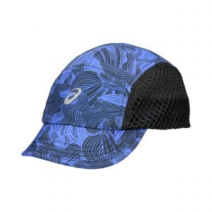 Image de Asics Fujitrail Graphic Casquette Unisex-bleu, noir