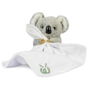Living Nature Peluche doudou b&eacute;b&eacute; koala avec mouchoir