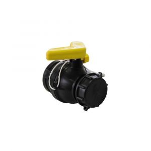 Vanne à bille 56mm avec écrou flottant et joints LDPE - S60x6