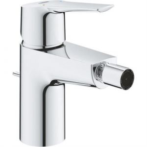 Grohe Mitigeur monocommande Bidet Taille S M&eacute;tal Droit