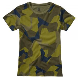 Brandit T-shirt à Manches Courtes XL Swedish Camo M90
