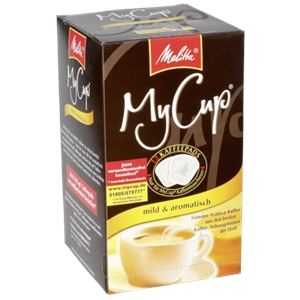 Image de Melitta 12 dosettes My Cup café doux