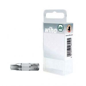 Image de Wiha Embout de vissage standard, Torx (x2 ou x10) (t20 - 25 mm - 10) - Empreinte : T20 - Longueur : 25 mm - Quantité : 10