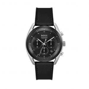Boss Effect Montre Homme Top 1514091 - Bracelet Silicone Noir