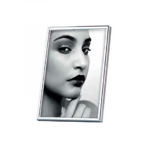 Mascagni Cadre Photo, M&eacute;tal, Argent, 20,8 x 15,8 x 1,5 cm