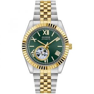 Guess Montre Homme Connoisseur - GW0984G4 Bracelet Acier Bicolore