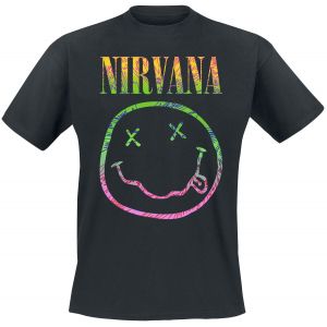 Image de Nirvana Sorbet Ray Homme T-Shirt Manches Courtes Noir M 100% Coton Regular/Coupe Standard