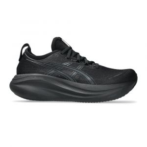 Asics Gel-Nimbus 27 Chaussure De Running Sans Stabilisateurs Hommes - Noir, Gris Clair, Pointure 42