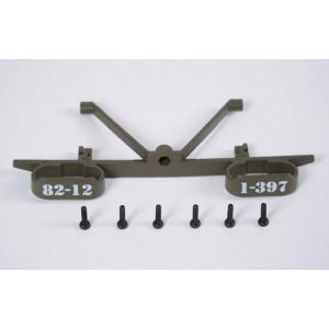 Pare-chocs arrière Jeep Willys 1/12