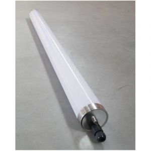 R&eacute;glette &eacute;tanche LED 45W tube orientable diffuseur opale 1210x82.5mm 4000K 5000lm 360&deg; alim 230V IP66 TF139 BE-LED
