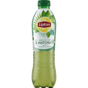 Image de Lipton Boisson rafraichissante, green ice tea saveur concombre et menthe