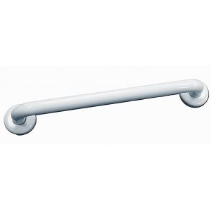 Image de AKW International Barre d'appui droite en acier inoxydable - Finition : INOX POLI - Longueur 300 mm