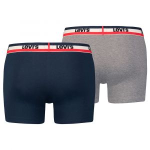Levi's Vêtements intérieurs -- Sportswear Logo Boxer Brief 2 Packs - Dress Blues - L