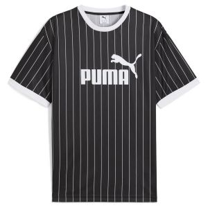 Puma T-shirt essentials striped noir homme