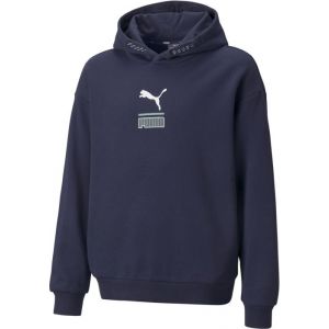 Puma Sweat Capuche - Alpha - Bleu Marine Gar&ccedil;on 16 ans