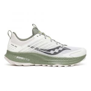 Image de Saucony Ride TR2 Chaussure Trail Hommes - Blanc, Vert Olive, Pointure 44