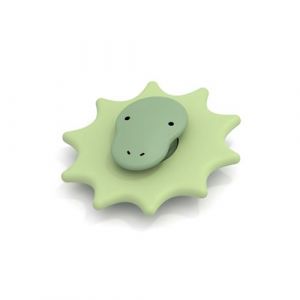 Baby spinner Dino silicone