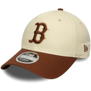 A New Era Casquette New Era Colour Block MC 9FORTY Boston Red Sox blanc cr&egrave;me marron