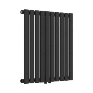 Radiateur à panneau plat Nore 449 W acier 60 x 60 cm noir [neu.haus]