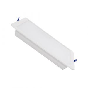 LEDKIA LIGHTING Dalle LED 18W Carr&eacute;e SOLID Coupe 210x210 mm 4000K Non Dimmable Blanc neutre