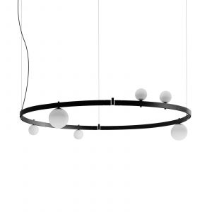 Image de Karman Stant suspension LED noire &Oslash; 189 cm