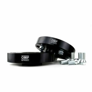 OMP SPEED Set Séparateurs Double Centrage/Double Fixation 30MM 5X130/5X130 CB.H: 71.6 CB.W : 71.6 OD : 170 M14X1.5, Noir