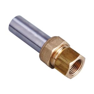 Gurtner Raccord 3 pièces à visser femelle 3/4 - à souder tube acier Ø269 - DN20