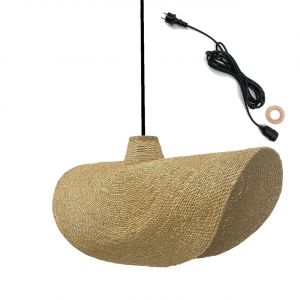 Lumisky Suspension d'ext&eacute;rieur Jute Beige H30cm