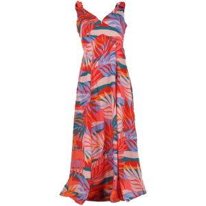 Molly Bracken Robe Woven dress ladies pink roma