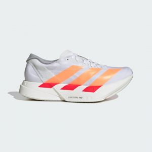 Adidas Adizero Adios Pro 4 Chaussure de comp&eacute;tition Femmes-blanc, orange, Pointure 40