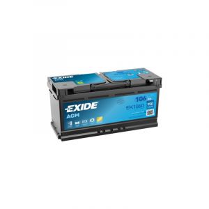 Exide Batterie EK1060 agm L6 12V 106Ah 950A (392x175x190mm) +d