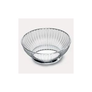 Alessi 826/20 - Corbeille à fruits rond en inox (20,5 cm)