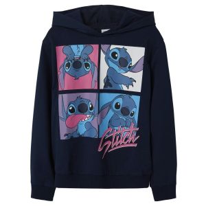 name it Nkfinga Stitch Nreg SWEA Wh Bru Noos Wdi pour Fille, Blazer Bleu Marine., 146-152