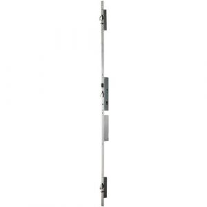 Serrure motorisée e-motion exit 3 points têtière en u de 2300 x 24 x 6 mm entraxe 92 mm axe à 35 mm din gauche - iseo city