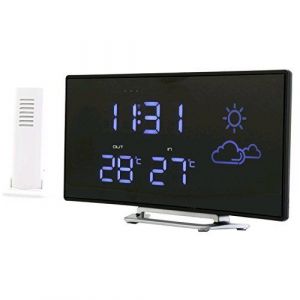 Soundmaster FUR100 FM Radio-réveil argent