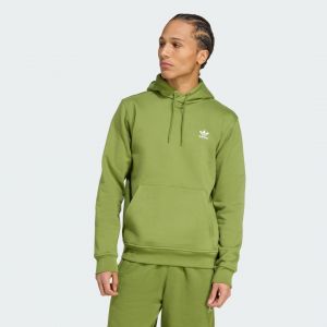 Adidas Hoodie Essential Trefoil Vert/blanc