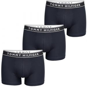 Tommy Hilfiger Boxers Lot de 3 Homme avec Ceinture &agrave; Motif Logo, Bleu (Des Sky/Des Sky/Des Sky), S