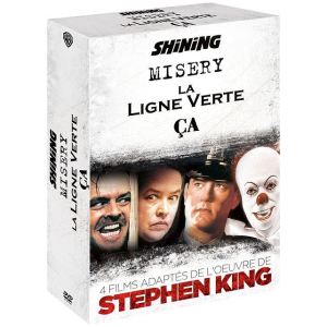 Image de 4 films adaptés de l'oeuvre de Stephen King :