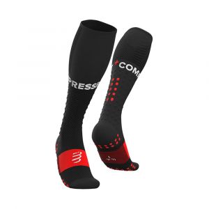 Compressport Paire de chaussettes de compression full socks run noir 45 47
