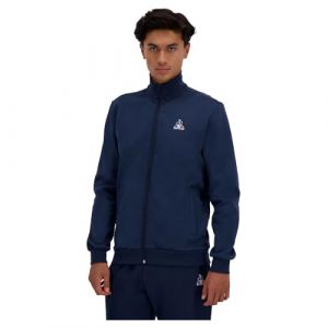 Image de Le Coq Sportif Sweat &agrave; capuche Essentiels N&ordm;1 Full Zip bleu - M