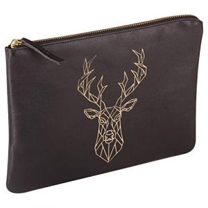 Image de Clairefontaine Pochette Forest Cerf 27 x 19 cm Noir