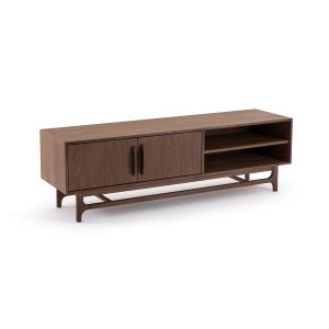 Meuble TV noyer, Larsen Noyer Taille Taille Unique