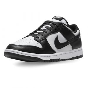 Nike Dunk Low Femme - White/White/Black, White/White/Black - Taille 42.5